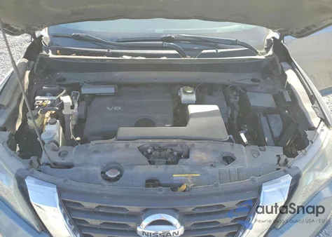 2017 Nissan Pathfinder S z USA, uszkodzony, nr VIN 5N1DR2MN0HC677676